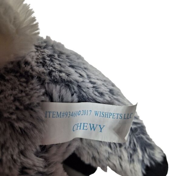 Wishpets Chewy Goat Black White Gray Plush Stuffed Animal 2017 10" - Picture 7 of 8